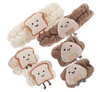 Beatifufu 1set Face Wash Headband Wristband for Skincare Makeup and Spa Including Hairband and Absorbent Wristbands for Women and Girls