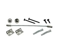 Beatifufu 1set Furniture Anti-tip Connector for Safety Wall Anchor Kit to Secure Boys and Girls Furniture Prevent Tipping During Earthquakes Windstorms Easy Installation
