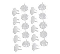Beatifufu 20pcs Boy Girl Outlet Safe Wall Socket Protectors for Proofing Easy Installation Designed for Boy Girl Safety Protects Against Electrical Shocks
