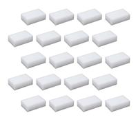 Beatifufu 20pcs Cleaning Dishwashing Sponge Non-Scratch Sponge Erasers Thicken Kitchen Cleaning Wipe Grease Efficient High-Grade Material Kitchen Glass and Dishes