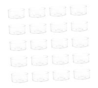 Beatifufu 20pcs DIY Wax Melt Mold Plastic Candle Containers for Candle Making Reusable Lightweight Holders Compatible with Paraffin Soybean Palm Beeswax for Crafting Gifts for for for for for for and