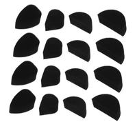 Beatifufu 20pcs High Density Face Paint Sponges for Adults Fine Texture Makeup Paint Sponges for Detailed Artistry and Efficient Coverage Reusable Body Painting Supplies in Black Droplet and