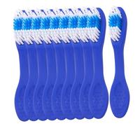 Beatifufu 20pcs Small Toothbrush with Short Handle and Soft Bristles Deep Cleaning Oral Care Brush for Secure Facilities Suitable for Prisons Detention Centers and Psychiatric Hospitals