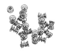 Beatifufu 20pcs Spring Screws for GPU Backplate Cooler Secure Mounting Radiator Fan Fixing Kit Reliable Fit for Electronic Devices Replacement Parts
