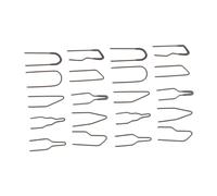 Beatifufu 20pcs Wood Burning Tips Pyrography Pen Nibs Rapid Heating Precision Engraving Wire Nibs for Wood Leather Paper DIY Crafts