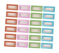 Beatifufu 24pcs Fake Eyelashes Lash Tray Eyelash Storage Case Design Light Weight Easy to Use
