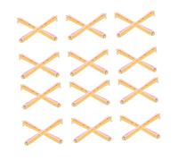 Beatifufu 24pcs Plastic Perm Rods Hair Curlers Set, Dual-color Pink and Yellow, Universal Perming Rods for Women’s Hair Styling and Salon Use