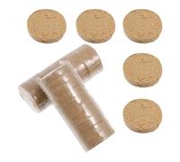Beatifufu 25pcs Moxa Cake Moxa Heat Pack Relax Body and Mind Convenient to Store Creative Round Design Household Suitable for Most Moxibustion Instruments