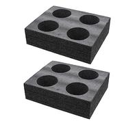 Beatifufu 2pcs Beverage Coaster Drink Holder Holiday Drinks Carrier Cup Holder for Hot Coffee Tea Saucer Portable Cup Trays