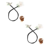 Beatifufu 2pcs Elegant Women's Hair Bun Maker Styling Tool for Hair Buns Wraps Reusable Curler for Women