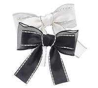 Beatifufu 2pcs Hair Bows Clips for Women and Girls Barrettes Bow Design Hair Accessories for Weddings Parties and Everyday Use