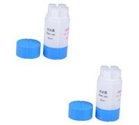 Beatifufu 2pcs Leakproof Travel Bottle Shampoo Lotion Soap Refillable Containers Travel Camping and Daily Use