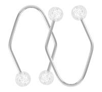 Beatifufu 2pcs Maker Tool for Natural Cheek Lightweight Facial Exerciser for Men and Women Clip for Easy Training Anytime