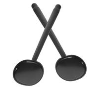 Beatifufu 2Pcs Plastic Eye Occluder for Eyesight Test with Anti-Skid Handle Visual Testing Equipment for Optical Shops Schools Hospitals