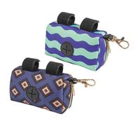 Beatifufu 2Pcs Portable Diaper Bag Dispenser for Essentials Lightweight Container with Stroller Hook for Outdoor Travel Convenient Diaper Trash Bag Holder for Use