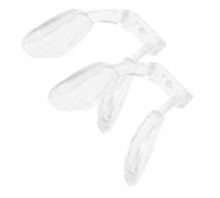 Beatifufu 2pcs Silicone Pads for Eyeglasses Comfortable Non-Slip Optical Glasses Replacement Cushions Soft Pads Prevent Marks