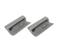 Beatifufu 2Pcs Toothbrush Cases Durable Travel Holder for Electric Toothbrushes Shockproof Design Compact Toothbrush Protective Case Grey Color for Travel Use