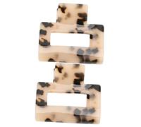 Beatifufu 2pcs Vintage Acetic Acid Ponytail Clip for Women Retro Decorative Hair Grip for Daily Use Stylish and Unique Hair Accessory for