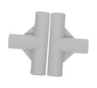 Beatifufu 2pcs Way Plastic Tee Playpen Fittings Replacement Parts for Fence Smooth Finish Connectors for Safety Fence DIY Assembly and Secure Connection