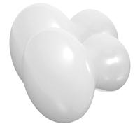 Beatifufu 2pcs White Jade Mushroom Shaped Facial Scraping Stone, Natural Smooth Massaging Accessory for Face and Neck Beauty Care, Facial Guasha Tool for Relaxation and Hot Or Cold Therapy