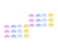 Beatifufu 2sets Elegant Bang Hairpins Mini Hair Claw Clip Plastic Hairpins for Women Kids Fashion Jaw Clip Party Wedding Accessory 12pcs*2