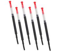 Beatifufu 3 Pairs Retractable Beekeeping Tool for Queen Rearing and Hive Management, Plastic Bee Transfer Needle with Easy to Clean Black Design, for Hobbyists and Professional Beekeepers