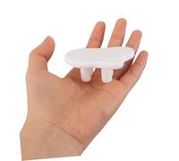 Beatifufu 3 Pcs Scale White Tiny Furniture Accessories for Dollhouse Decoration and Collectors Educational Enhancing Imagination and Fine Motor Skills
