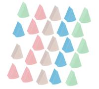 Beatifufu 3 Sets Latex Makeup Sponge Wedge Cosmetic Foundation Puff for Dry and Wet Use Soft Reusable Triangular Sponges Makeup Applicators for Professional Blending
