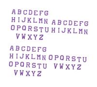 Beatifufu 3 Sets Purple Felt Alphabet Patches A-z Embroidered Letter Applique for Clothing Jackets Caps Sweaters Bags DIY Repair and Decoration