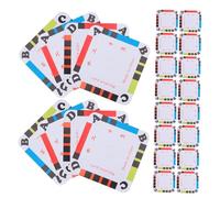 Beatifufu 300pcs Square Tablet Weaving Cards Paperboard for DIY Crafting Weaving Card Replacements for Beginners and Experts for Knitting Sewing and Handmade Loom Supplies