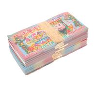 Beatifufu 350pcs Ancestor Money Paper for Burning Books with Each Traditional Chinese Funeral Offering Sacrificial Paper for Tomb-Sweeping Day Hungry Ghost Festival All Souls Day Rituals