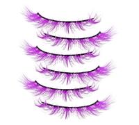 Beatifufu 3pairs Fake Eyelashes Art Makeup Natural Strip Eyelash Extensions for Everyday Use