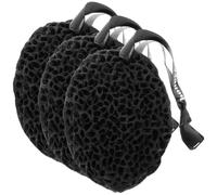 Beatifufu 3pcs Bath Exfoliator Sponges Soft Massage Scrubbers Brush Honeycomb Design Shower Cleaning Sponge for Women Men