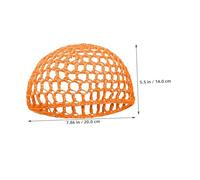 Beatifufu 3pcs Crochet Mesh Sleep Caps for Women Breathable Hair Nets Night Bonnet for Long and Short Hair with Elegant Handmade Design