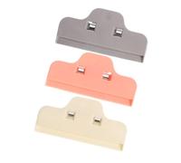 Beatifufu 3pcs Diamond Drawing Tools Clips Large Fixing Clips Diamond Drawing Edge Portable Fixing for DIY Craft Tools and Embroidery Supplies for Painting Projects