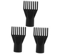 Beatifufu 3pcs Pet Hair Dryer Comb Attachment High Temperature Resistant Nozzle for Blow Drying Frizz and Shine Lightweight and Grooming Tool for