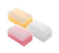 Beatifufu 3pcs Soft Bath Sponge Brush for Sensitive Skin Sensory Body Cleaning Tool for Boy Girl with Comfortable Safe Sponge Material for Parent Bonding and Gentle Cradle Cap Care
