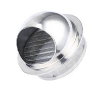 Beatifufu 3pcs Stainless Steel Exhaust Cover for Kitchen Extractor Fans Heat Dissipation Ventilation Device Stainless Steel Exhaust Hood for Cooker Hoods Wide
