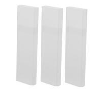 Beatifufu 3pcs Tongue Scraper Storage Box Travel Tongue Scraper Carrier Case Plastic Holder for Outdoor and Daily Use Tool Organizer