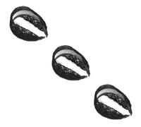 Beatifufu 3pcs Zig- Lace Headband for Women Fashion Wide Headband Elegant Hair Accessory