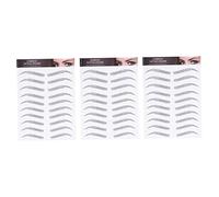 Beatifufu 3sheets Eyebrow Stickers Wonder Brow Benefit Eyebrow Tint Brow Stencil
