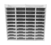 Beatifufu 40-Slot Marker Pen Storage Tray with Vertical Rack, Art Supply Organizer and Pencil Holder for Desk, Acrylic Paint Pens and Watercolour Brushes Storage Box for Artists and Students