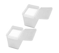 Beatifufu 400pcs Eyelash Glue Cotton Pads Non-woven Fabric Wipes for Lash Extension Cleansing Pad Residue Remover for Lash Extension Supplies and Cleaning Wipes