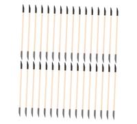 Beatifufu 40pcs Cuticle Sticks for Nails Nail Detailing Pusher Sanding Sticks Sample Care Tool Cuticle Mini Pusher Detailing Sanding Tool