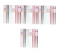 Beatifufu 48pcs Vintage Bamboo Hair Sticks for Women Traditional Chinese Hair Chopsticks Floral Designs Lightweight Accessories