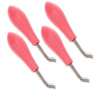 Beatifufu 4pcs Airbag Shoe Brush for Hair Comb Cleaner Cleaning Claw Accessory for Cleaning Tool Comb Remover Accessories for Lint Removal