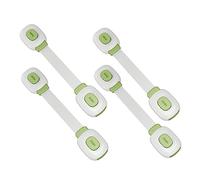 Beatifufu 4pcs Childproof for Cabinets and Easy Install Adhesive Straps for Refrigerators Toilets Washing Machines and More Prevents Accidental Injuries for Boy Girl and Toddlers