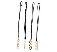 Beatifufu 4Pcs Elegant Flower Pearl Hairpin Twisting Hair Bun Maker Vintage Hair Accessories for Quick Stylish Updos for All Occasions