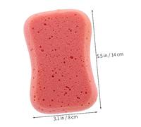 Beatifufu 4pcs Exfoliating Sponge Bathing Scrubber Shower Sponge Loofah Bath Scrubbers Bathroom Loofah Skin Bath Body Cleaning Random Color