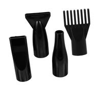 Beatifufu 4pcs Hair Dryer Nozzle Diffuser Attachment Abs Material Pet Grooming Hair Styling Tool Wide and Small Round Nozzles with Comb Attachment for Home and Salon Use